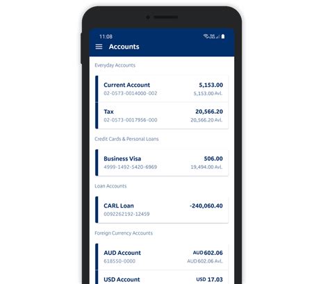 business transaction accounts bnz.